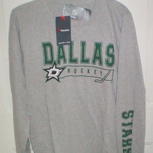 Dallas Stars NHL Long Sleeve Tshirt by Fanatics NWT